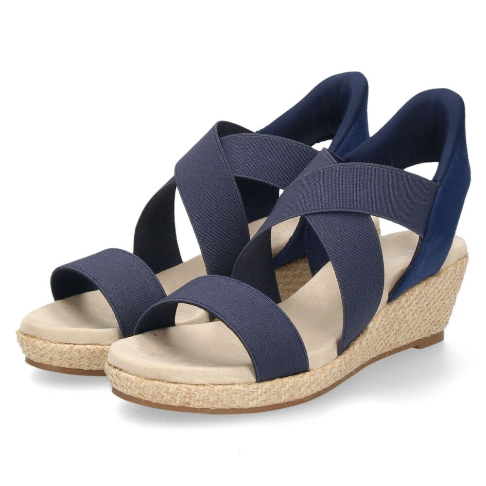 サンダル レディース ハンズフリー スリッポン スリップイン 立ったまま履ける 疲れない ウェッジ ヒール ストラップ 黒 ブラック ネイビー ブラウン シンプル 楽すぽっ パレード Parade 429