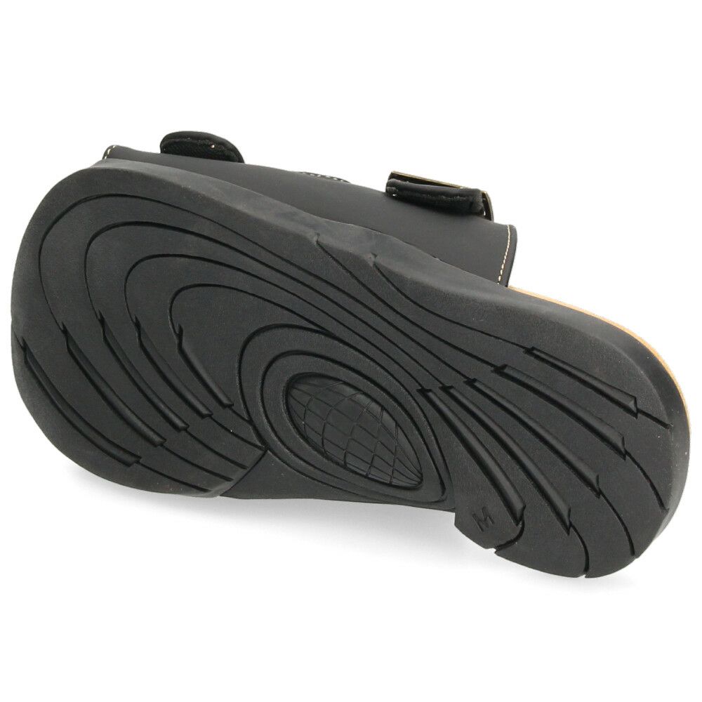 コンフォートサンダル メンズ 靴 2本ベルト 歩きやすい サンダル 合皮 カジュアル シンプル ブラック ダークブラウン パレード 56101 Parade