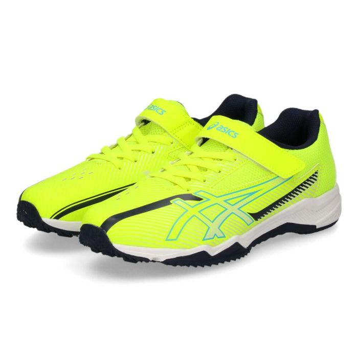 アシックス レーザービーム キッズ ジュニア スニーカー 3E 幅広 紐 ベルクロ 男の子 女の子 通学 運動靴 1154A210 1154A219 1154A211 1154A220 ASICS LAZERBEAM 