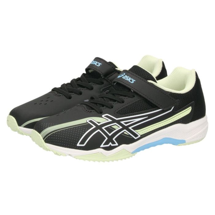 アシックス レーザービーム キッズ ジュニア スニーカー 3E 幅広 紐 ベルクロ 男の子 女の子 通学 運動靴 1154A210 1154A219 1154A211 1154A220 ASICS LAZERBEAM 