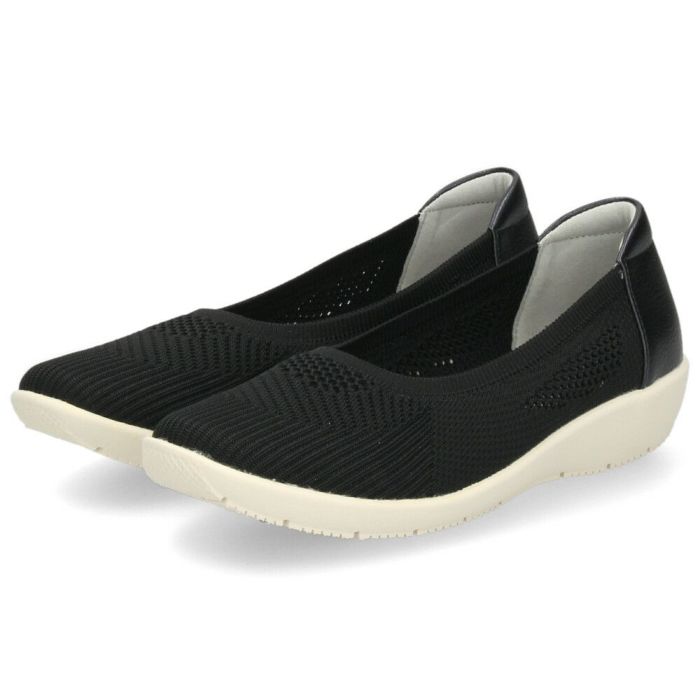 パンプス レディース 痛くない 柔らかい 軽量 ニットパンプス 幅広 ゆったり 履きやすい 歩きやすい 抗菌 防臭 メッシュ スリッポン 黒 ブラック PANSY パンジー 4304 