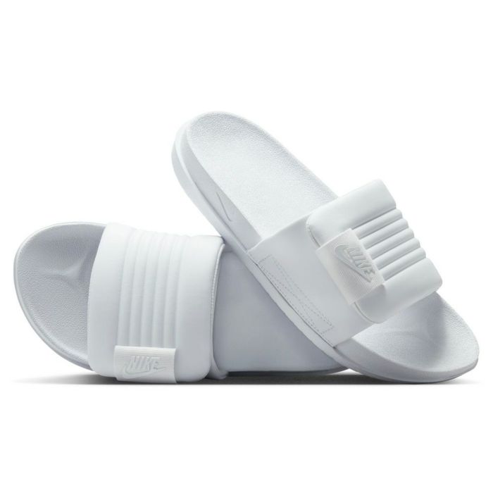ナイキ サンダル レディース 靴 オフコート アジャスト スライド コンフォート 軽量 快適 調節可能  DV1033-101 NIKE Offcourt Adjust Slide ホワイト
