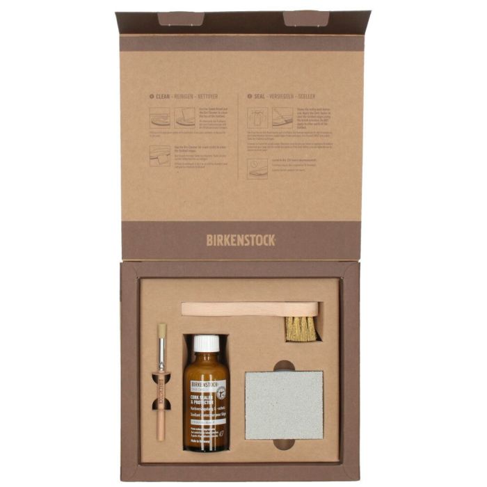 ビルケンシュトック フットベッドケアセット シューケアセット 靴 お手入れ用品 クリーナー 靴ケア BIRKENSTOCK スエードブラシ コルクシーラー ドライクリーナー