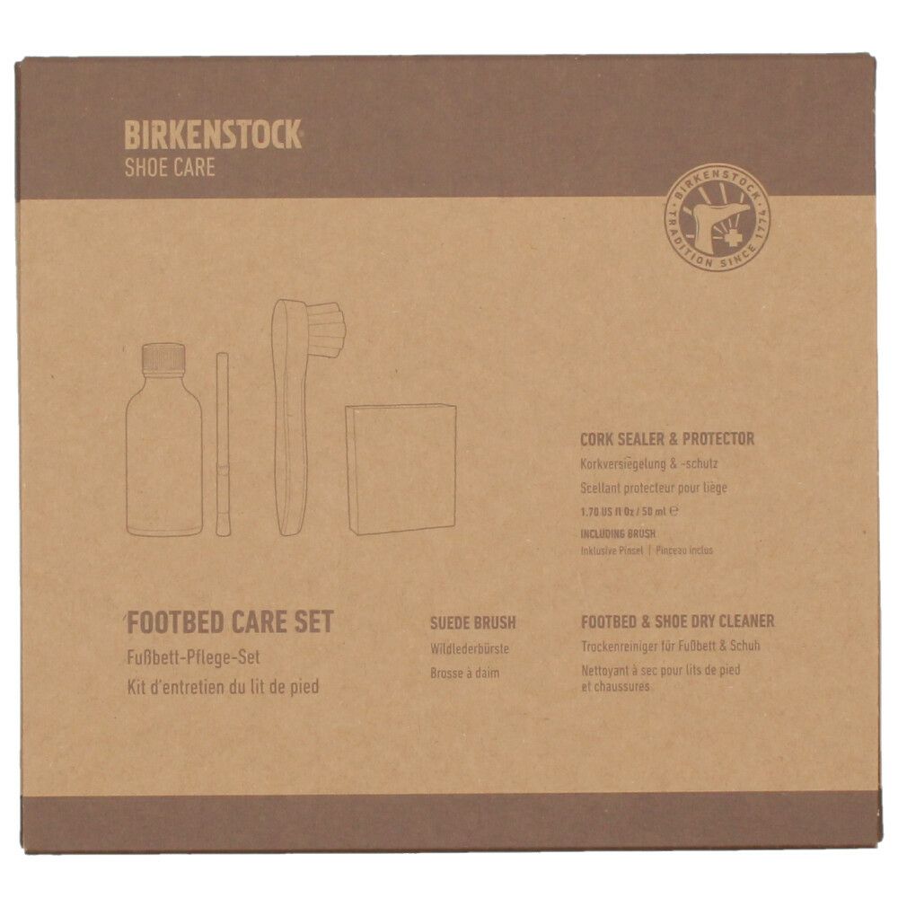 ビルケンシュトック フットベッドケアセット シューケアセット 靴 お手入れ用品 クリーナー 靴ケア BIRKENSTOCK スエードブラシ コルクシーラー ドライクリーナー
