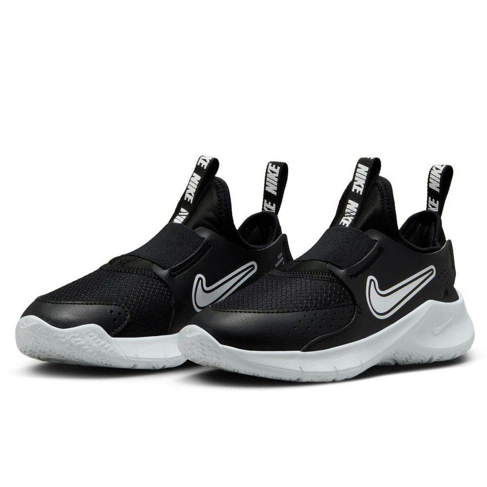 ナイキ キッズ スニーカー スリッポン 靴 フレックス ランナー 3 FN1449-005 ブラック 脱ぎ履きしやすい 軽量 柔軟 快適 NIKE Flex Runner 3 PS