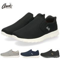 アーノルドパーマー スリッポン レディース メッシュ 手を使わずに履ける スニーカー 黒 ブラック ハンズフリー スライドフィット 軽量 靴 履きやすい 疲れにくい 歩きやすい 通勤 通学 Arnold Palmer AN2202 