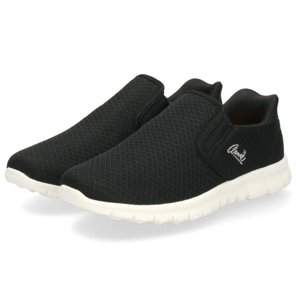 アーノルドパーマー スリッポン レディース メッシュ 手を使わずに履ける スニーカー 黒 ブラック ハンズフリー スライドフィット 軽量 靴 履きやすい 疲れにくい 歩きやすい 通勤 通学 Arnold Palmer AN2202 