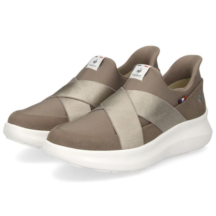 スリッポン レディース スニーカー LCS マルヌ ダブルベルトスリッポン SI ルコック ルコックスポルティフ さっと履ける NEXTEP 消臭 軽量 LECOQ le coq sportif LU5SSN21LZ