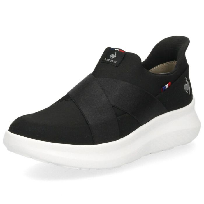 スリッポン レディース スニーカー LCS マルヌ ダブルベルトスリッポン SI ルコック ルコックスポルティフ さっと履ける NEXTEP 消臭 軽量 LECOQ le coq sportif LU5SSN21LZ