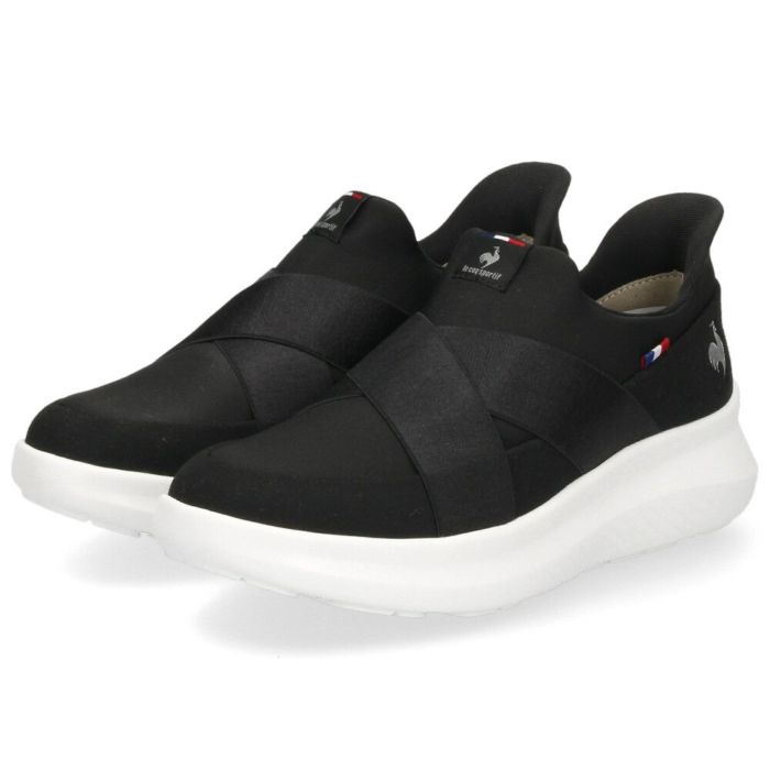 スリッポン レディース スニーカー LCS マルヌ ダブルベルトスリッポン SI ルコック ルコックスポルティフ さっと履ける NEXTEP 消臭 軽量 LECOQ le coq sportif LU5SSN21LZ