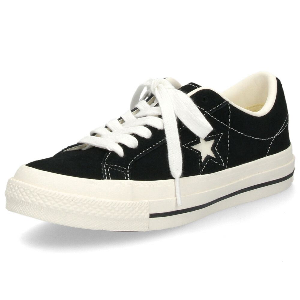コンバース ワンスター スエード メンズ レディース スニーカー 黒  CONVERSE ONE STAR SUEDE 35200860 ブラック 