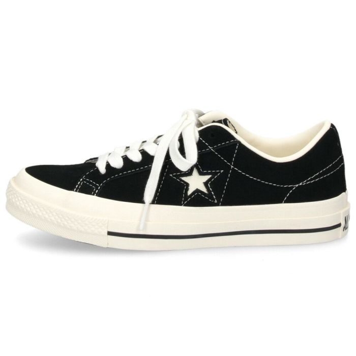 コンバース ワンスター スエード メンズ レディース スニーカー 黒  CONVERSE ONE STAR SUEDE 35200860 ブラック 