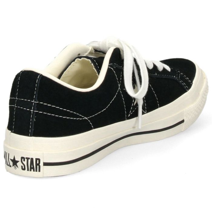 コンバース ワンスター スエード メンズ レディース スニーカー 黒  CONVERSE ONE STAR SUEDE 35200860 ブラック 