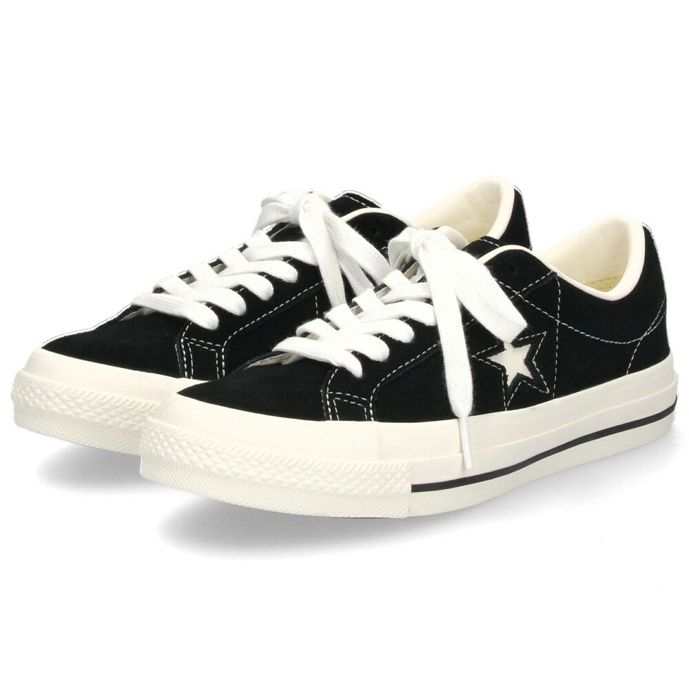 コンバース ワンスター スエード メンズ レディース スニーカー 黒  CONVERSE ONE STAR SUEDE 35200860 ブラック 