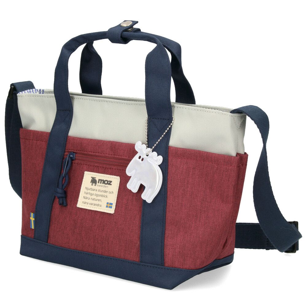 モズ ショルダーバッグ トートバッグ ２way レディース メンズ 大人 ポケット カジュアル おしゃれ 斜めがけ 肩掛け 手持ち マルチポケット 軽量 多収納 かわいい 小さめ コンパクト 多機能 moz ZZEI33 通勤 旅行