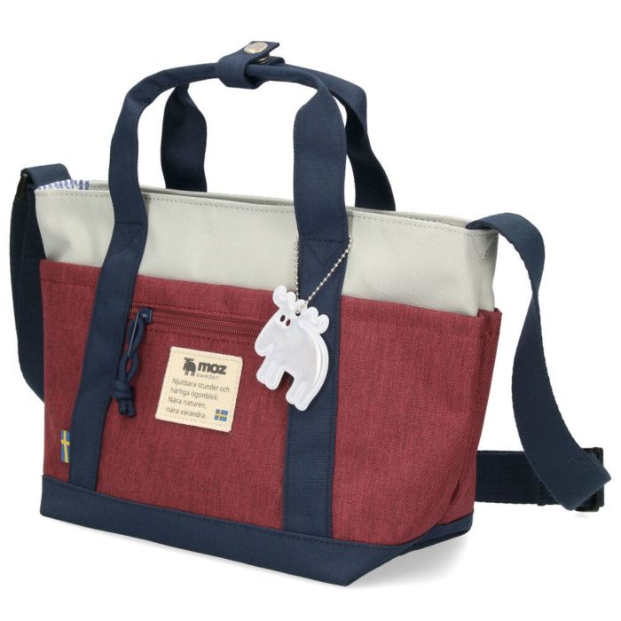 モズ ショルダーバッグ トートバッグ ２way レディース メンズ 大人 ポケット カジュアル おしゃれ 斜めがけ 肩掛け 手持ち マルチポケット 軽量 多収納 かわいい 小さめ コンパクト 多機能 moz ZZEI33 通勤 旅行