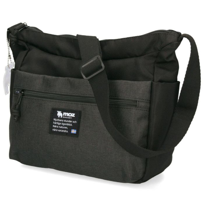 モズ ショルダーバッグ レディース メンズ ユニセックス 斜めがけ 軽量 仕事 旅行 大人 ポケット 多収納 かわいい コンパクト 通勤 カバン 黒 ブラック moz ZZEI28