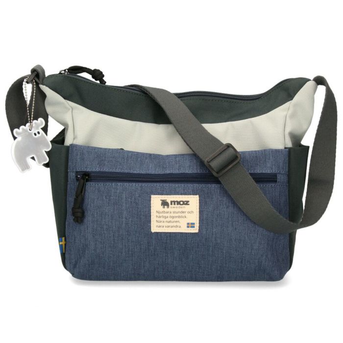 モズ ショルダーバッグ レディース メンズ ユニセックス 斜めがけ 軽量 仕事 旅行 大人 ポケット 多収納 かわいい コンパクト 通勤 カバン 黒 ブラック moz ZZEI28