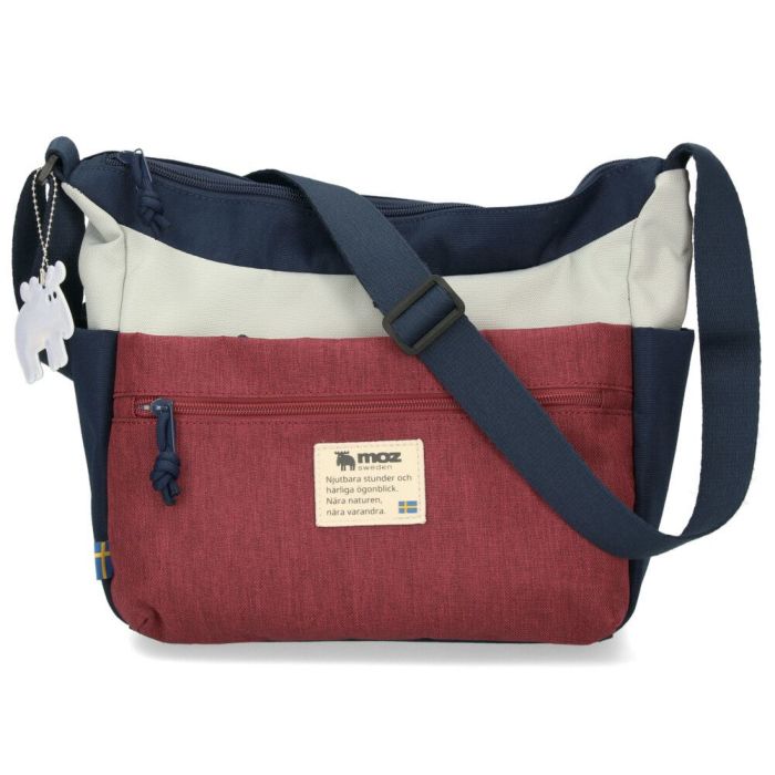 モズ ショルダーバッグ レディース メンズ ユニセックス 斜めがけ 軽量 仕事 旅行 大人 ポケット 多収納 かわいい コンパクト 通勤 カバン 黒 ブラック moz ZZEI28