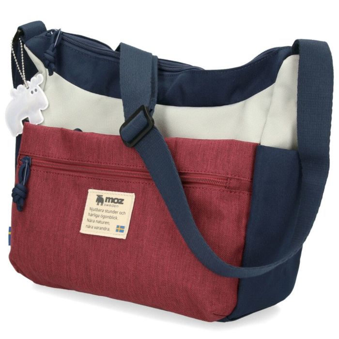 モズ ショルダーバッグ レディース メンズ ユニセックス 斜めがけ 軽量 仕事 旅行 大人 ポケット 多収納 かわいい コンパクト 通勤 カバン 黒 ブラック moz ZZEI28