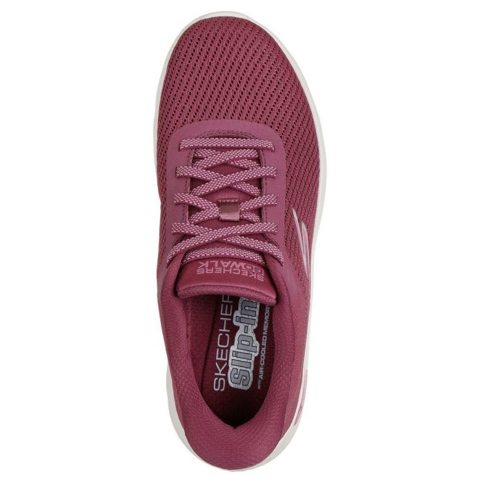 スケッチャーズ スリップインズ レディース スニーカー 黒 厚底 スリッポン ハンズフリー 靴 SKECHERS Slip-ins ゴーウォーク フレックス 125516 ゴム紐 ノーマル幅