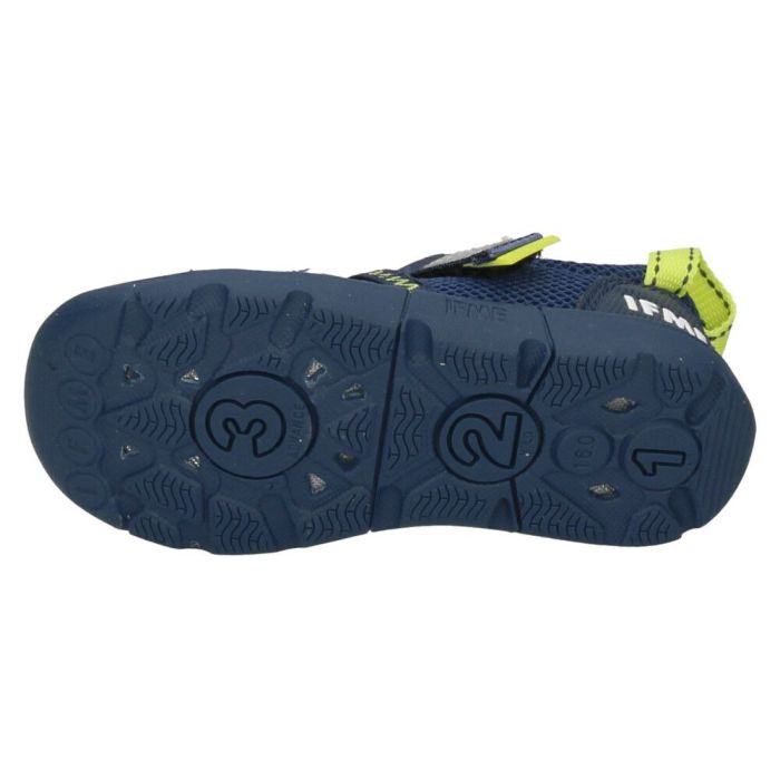 イフミー ウォーター サンダル キッズ ウォーターシューズ 子ども 両ベルト ベルクロ 子ども靴 水陸両用 水遊び プール 運動靴 ブラック 黒 IFME 20-5318