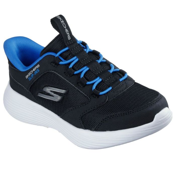 スケッチャーズ スリップインズ キッズ ジュニア スニーカー 男の子 女の子 運動靴 黒 ハンズフリー SKECHERS GO RUN ゴー ラン 400 V2 ノーマル幅 403899L 303855L