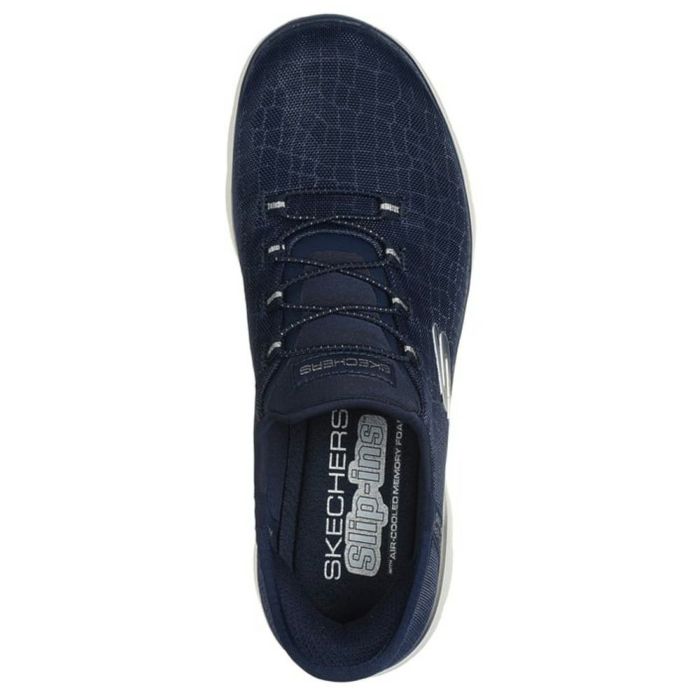 スケッチャーズ スリップインズ レディース 幅広 ワイド幅 スニーカー スリッポン 黒 ブラック ネイビー トープ ハンズフリー ゆったり SKECHERS Slip-ins サミッツ クラッシーナイト 150128W