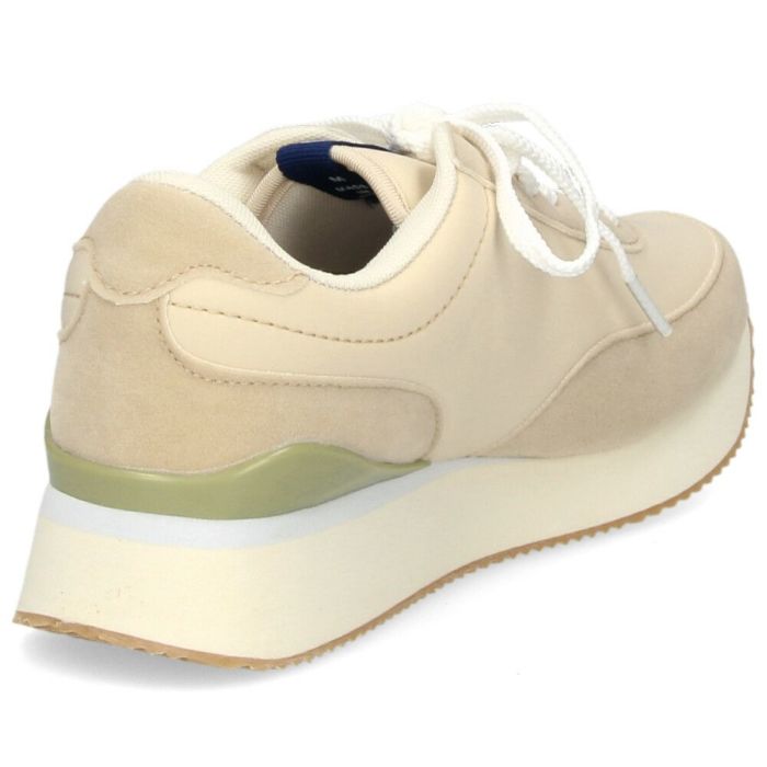 スニーカー レディース 厚底 ローカット ノルディックライト Nordic Light 0104 カジュアル 靴 シンプル 軽量 おしゃれ 黒 ブラック ベージュ