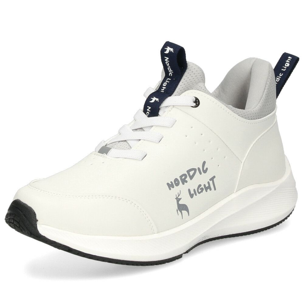 スニーカー レディース スリッポン すぽっと履ける 靴 紐ゴム 軽量 厚底 カジュアル シンプル 歩きやすい ノルディックライト Nordic Light NL0112F