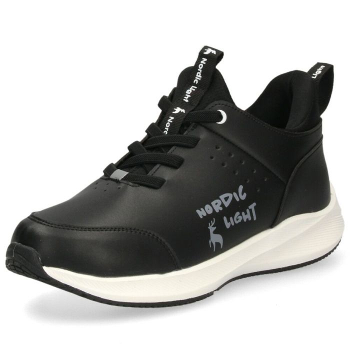 スニーカー レディース スリッポン すぽっと履ける 靴 紐ゴム 軽量 厚底 カジュアル シンプル 歩きやすい ノルディックライト Nordic Light NL0112F