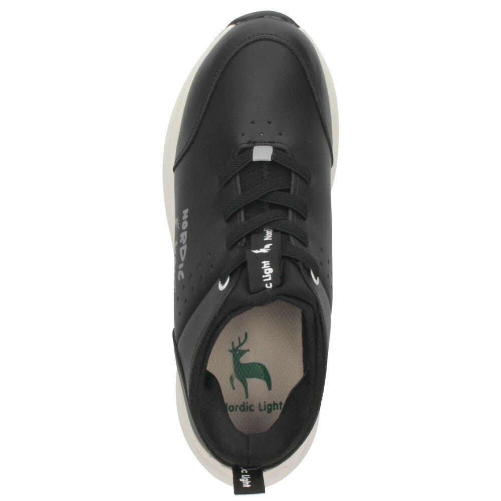 スニーカー レディース スリッポン すぽっと履ける 靴 紐ゴム 軽量 厚底 カジュアル シンプル 歩きやすい ノルディックライト Nordic Light NL0112F