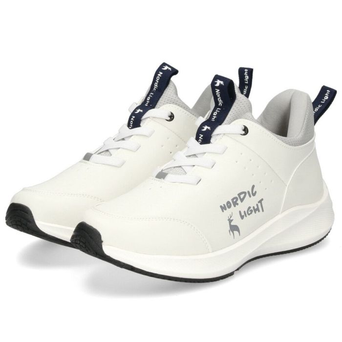 スニーカー レディース スリッポン すぽっと履ける 靴 紐ゴム 軽量 厚底 カジュアル シンプル 歩きやすい ノルディックライト Nordic Light NL0112F