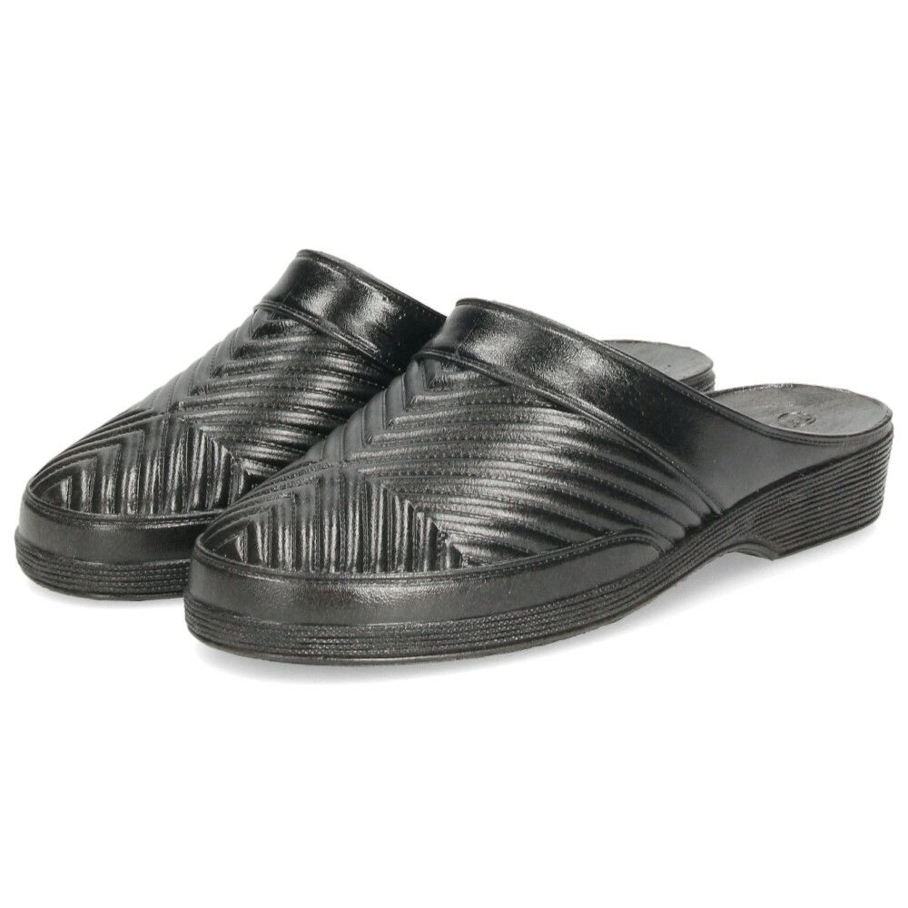 サンダル メンズ スリッパ 便所 トイレ 黒 ブラック マルリョウ 115 日本製 ヘップサンダル つっかけ スリッパサンダル