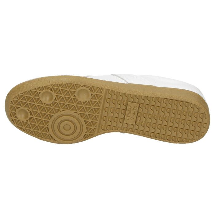 ジャーマントレーナー スニーカー 白 黒 メンズ レディース 靴 レザー ローカット シューズ GERMAN TRAINER REPRODUCTED EDITION MODEL 42500