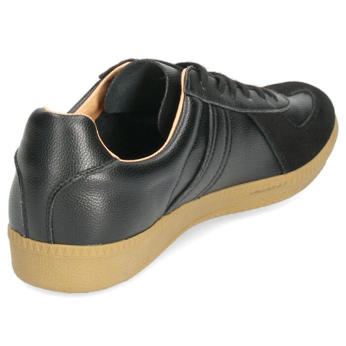 ジャーマントレーナー スニーカー 白 黒 メンズ レディース 靴 レザー ローカット シューズ GERMAN TRAINER REPRODUCTED EDITION MODEL 42500
