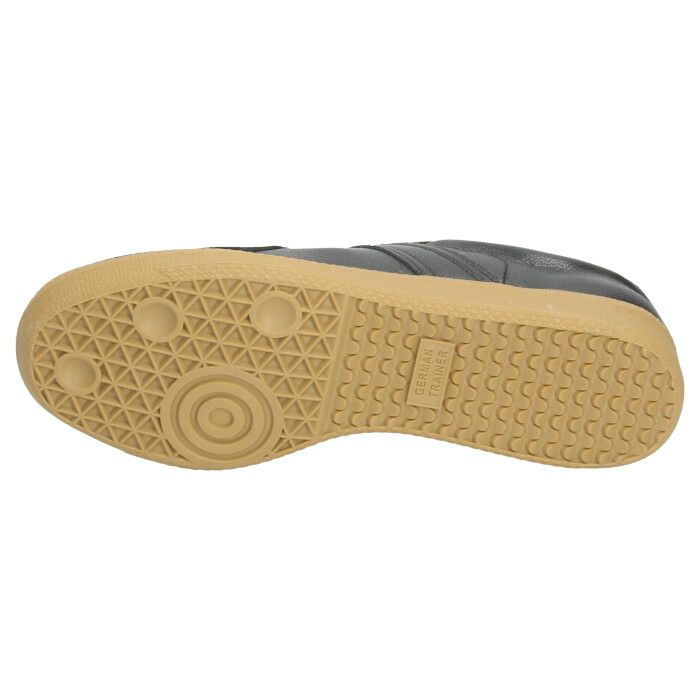 ジャーマントレーナー スニーカー 白 黒 メンズ レディース 靴 レザー ローカット シューズ GERMAN TRAINER REPRODUCTED EDITION MODEL 42500