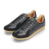 ジャーマントレーナー スニーカー 白 黒 メンズ レディース 靴 レザー ローカット シューズ GERMAN TRAINER REPRODUCTED EDITION MODEL 42500