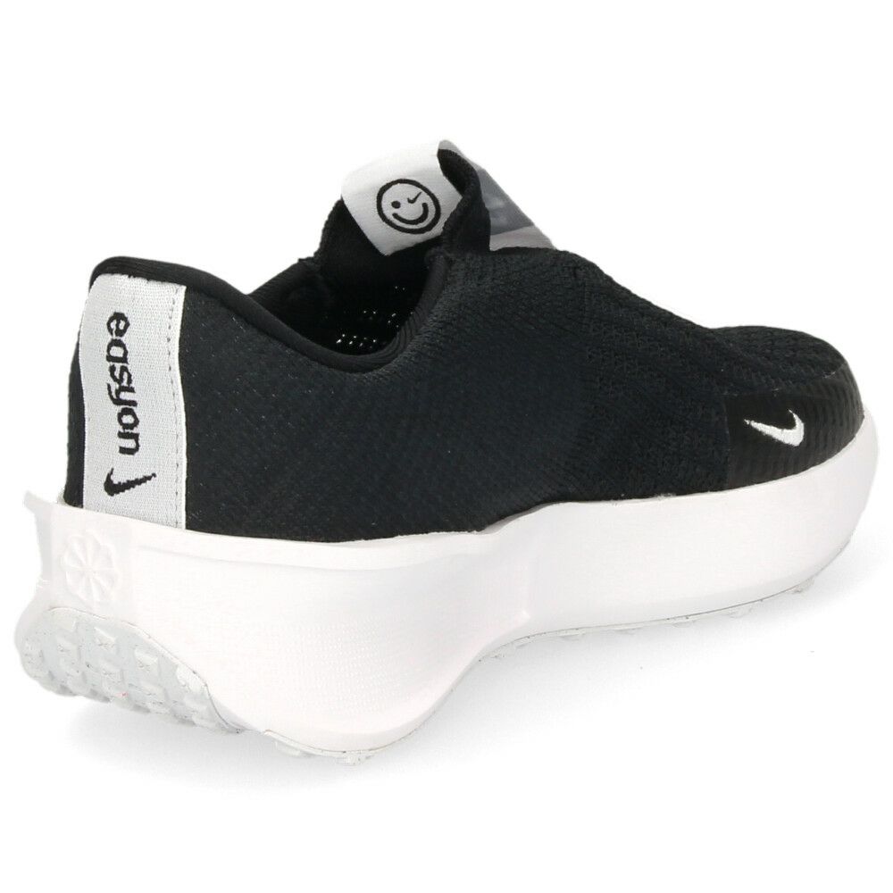 ナイキ スニーカー レディース 黒 厚底 ランニングシューズ NIKE インタラクト ラン イージーオン FV5591 001 ブラック/ホワイト
