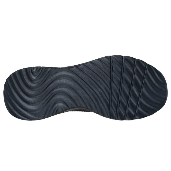 スケッチャーズ スニーカー スリップインズ メンズ ハンズフリー 立ったまま履ける 靴 ワイド幅 スリッポン SKECHERS 118312W  ボブス スポート 黒 ブラック