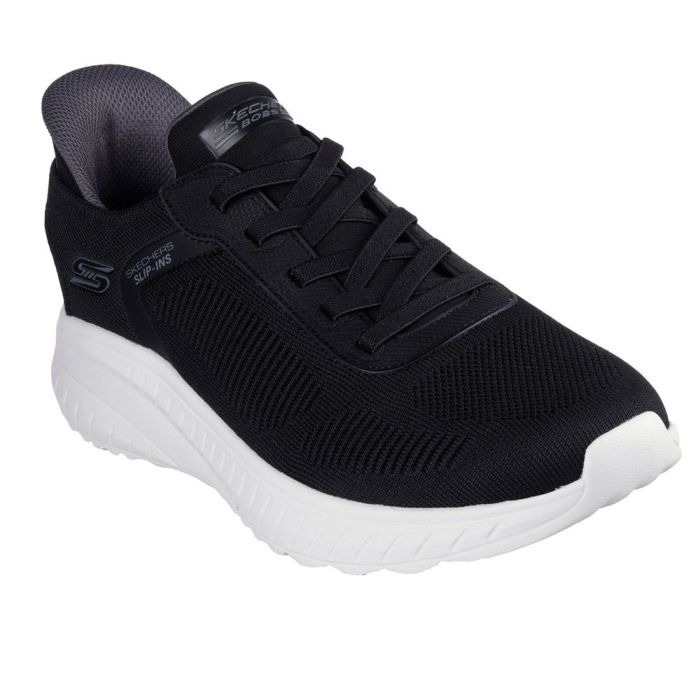 スケッチャーズ スリップインズ メンズ 4E 2E スニーカーメンズ ハンズフリー 立ったまま履ける 手を使わずに履ける 靴 ゴム紐 ワイド幅 ノーマ幅 スリッポン SKECHERS 118312W 118312 ボブス スポート BOBS SPORT