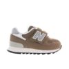 ニューバランス キッズ スニーカー 男の子 女の子 ベビーシューズ new balance IO313TH2 ブラウン 子供 靴 ベルクロ 茶色