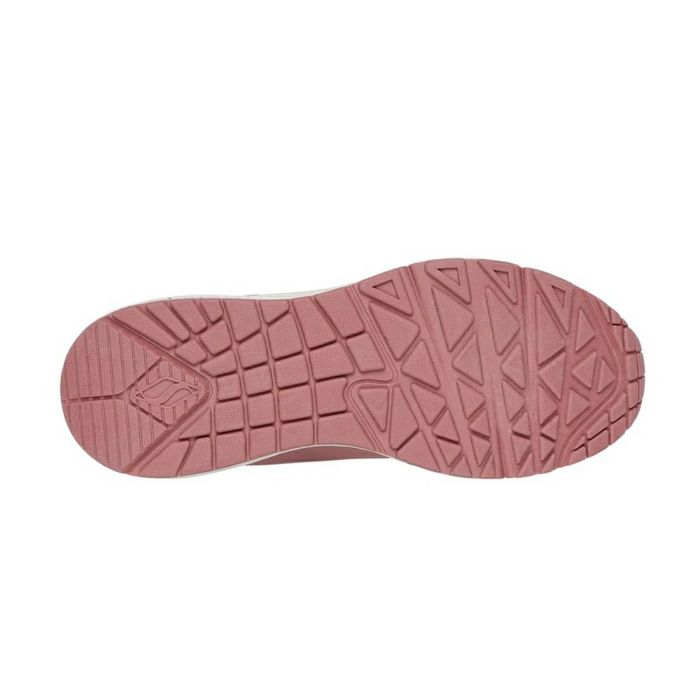 スケッチャーズ スニーカー レディース ローカット 厚底 ウノ ウェッジ ハイステップス 177520 SKECHERS ノーマル幅 かわいい 靴ひも UNO WEDGE HI STEPS