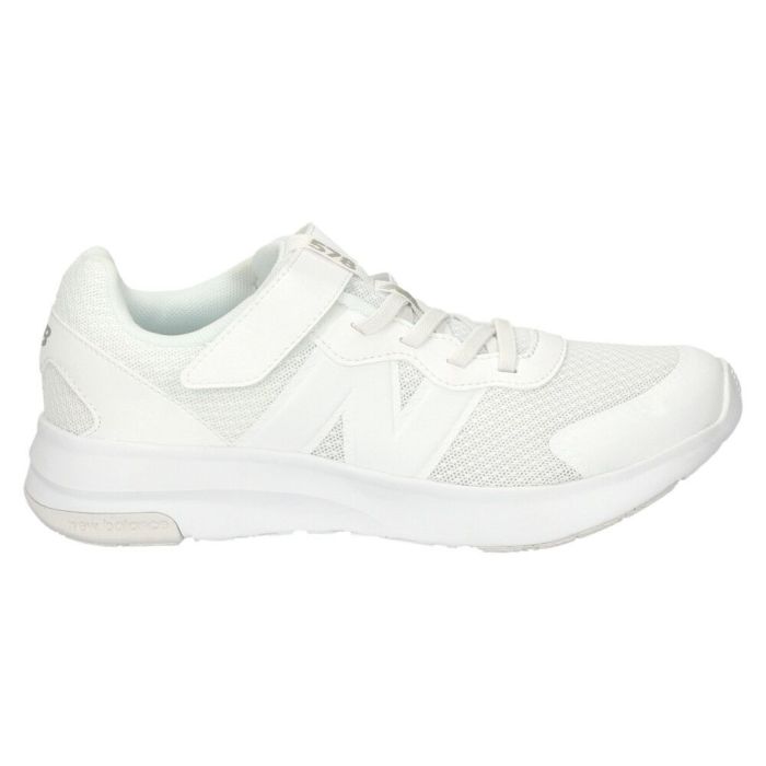 ニューバランス スニーカー キッズ ローカット GT578 NB new balance 白 ホワイト ベルクロ 通学