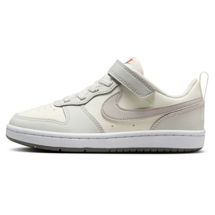 ナイキ キッズ スニーカー NIKE コート ボロー LOW リクラフト PS DV5457-127 靴 マジックテープ ジュニア シューズ 子供靴 通園 通学 普段使い