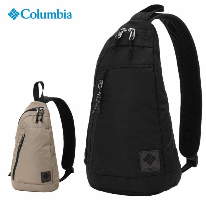 コロンビア ボディバッグ メンズ レディース カバン ウエストバッグ グレートスモーキー ガーデン Columbia PU8732 撥水 斜め掛け おしゃれ 旅行 シンプル 縦型 Great Smoky Garden