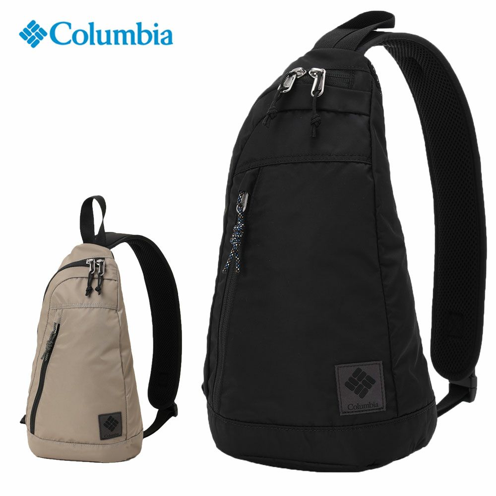 コロンビア ボディバッグ メンズ レディース カバン ウエストバッグ グレートスモーキー ガーデン Columbia PU8732 撥水 斜め掛け おしゃれ 旅行 シンプル 縦型 Great Smoky Garden