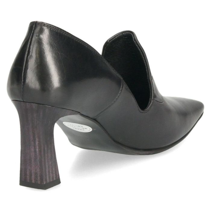 ラボキゴシ ワークス パンプス レディース 7cmスクエアトウカットワークパンプス  黒 ブラック 7cm ヒール 12838 RABOKIGOSHI works 日本製 おしゃれ 上品