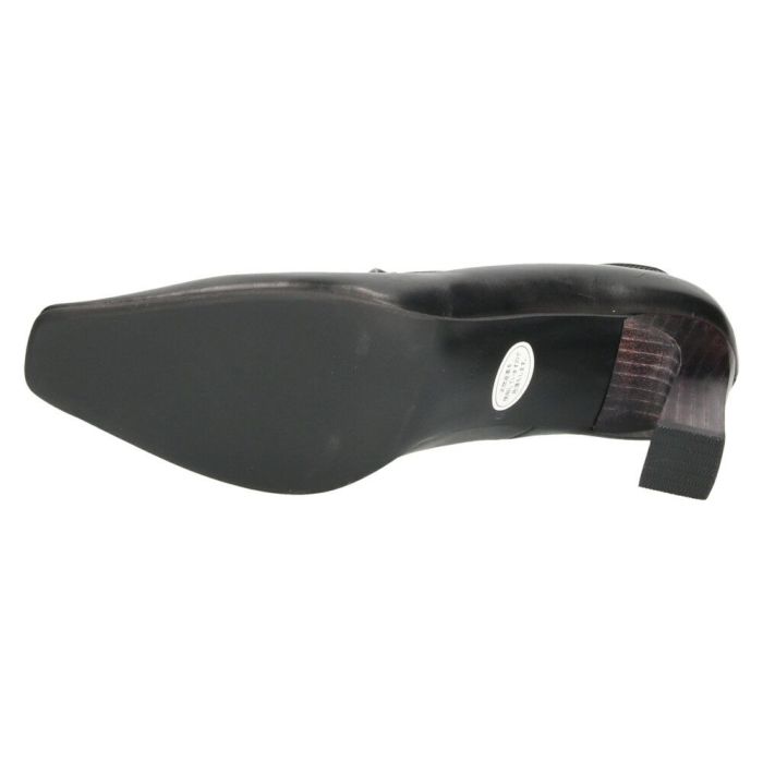 ラボキゴシ ワークス パンプス レディース 7cmスクエアトウカットワークパンプス  黒 ブラック 7cm ヒール 12838 RABOKIGOSHI works 日本製 おしゃれ 上品