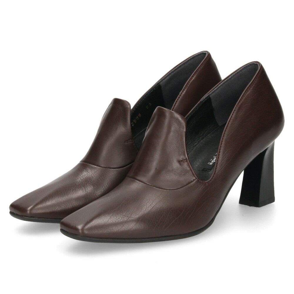 ラボキゴシ ワークス パンプス レディース 7cmスクエアトウカットワークパンプス  黒 ブラック 7cm ヒール 12838 RABOKIGOSHI works 日本製 おしゃれ 上品